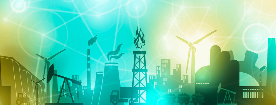 Wind turbines and solar panels